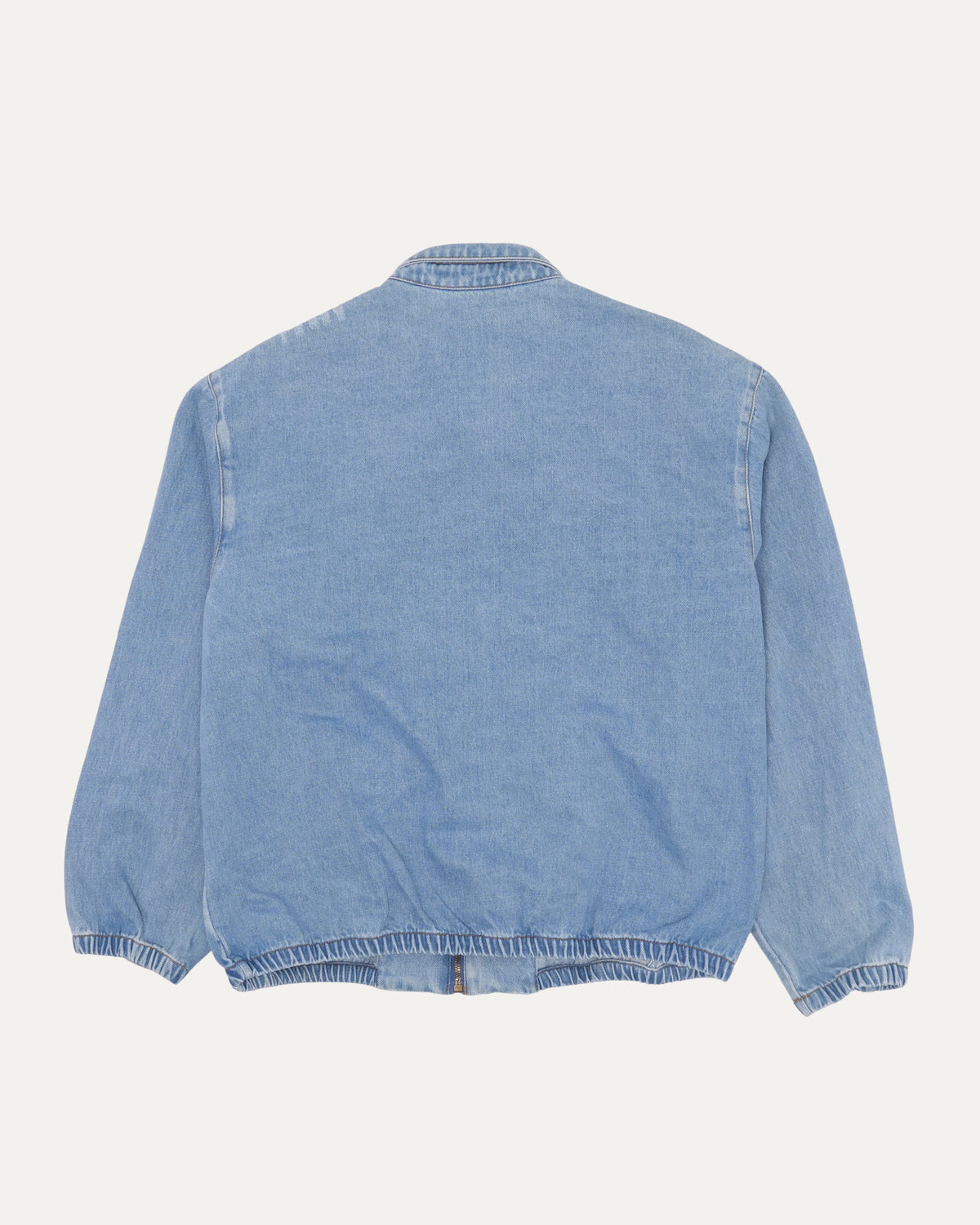 Zip Up Denim Jacket