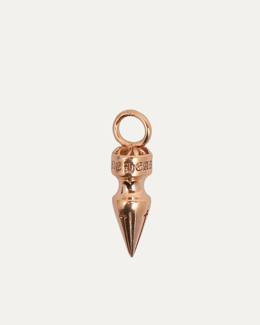 22k Gold Spike Pendant