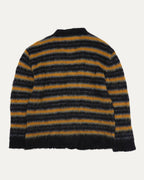 Striped Mohair Cardigan
