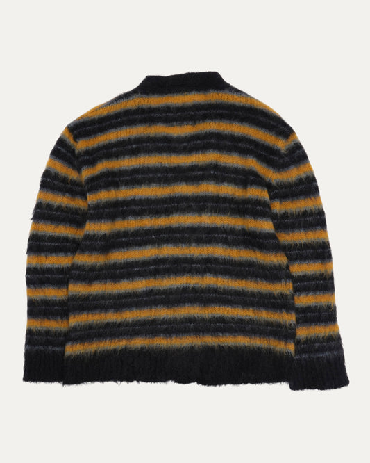 Striped Mohair Cardigan