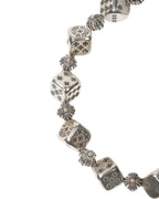 Silver Dice Bracelet