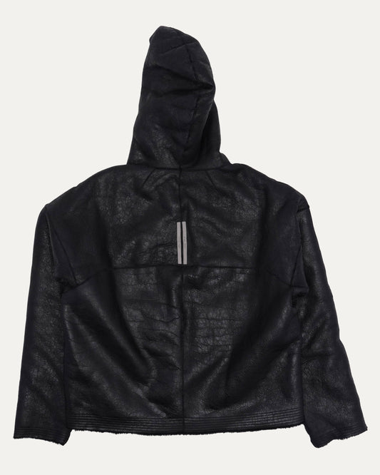 FW23 Luxor Reversible Shearling Hooded Jacket