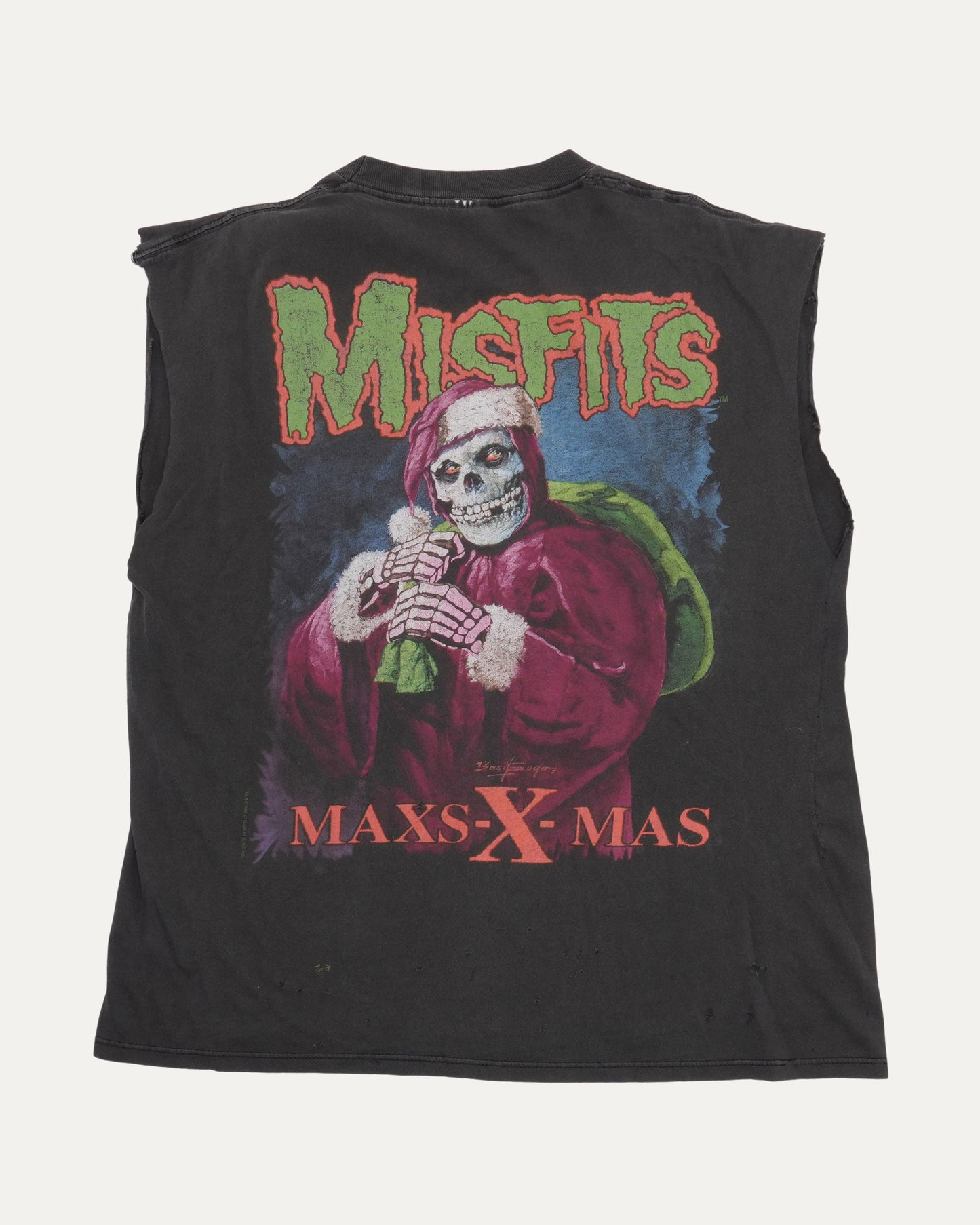 Misfits Maxs-X-Mas Cutoff T-Shirt