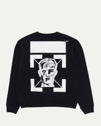 Masked Face Arrow Sweatshirt