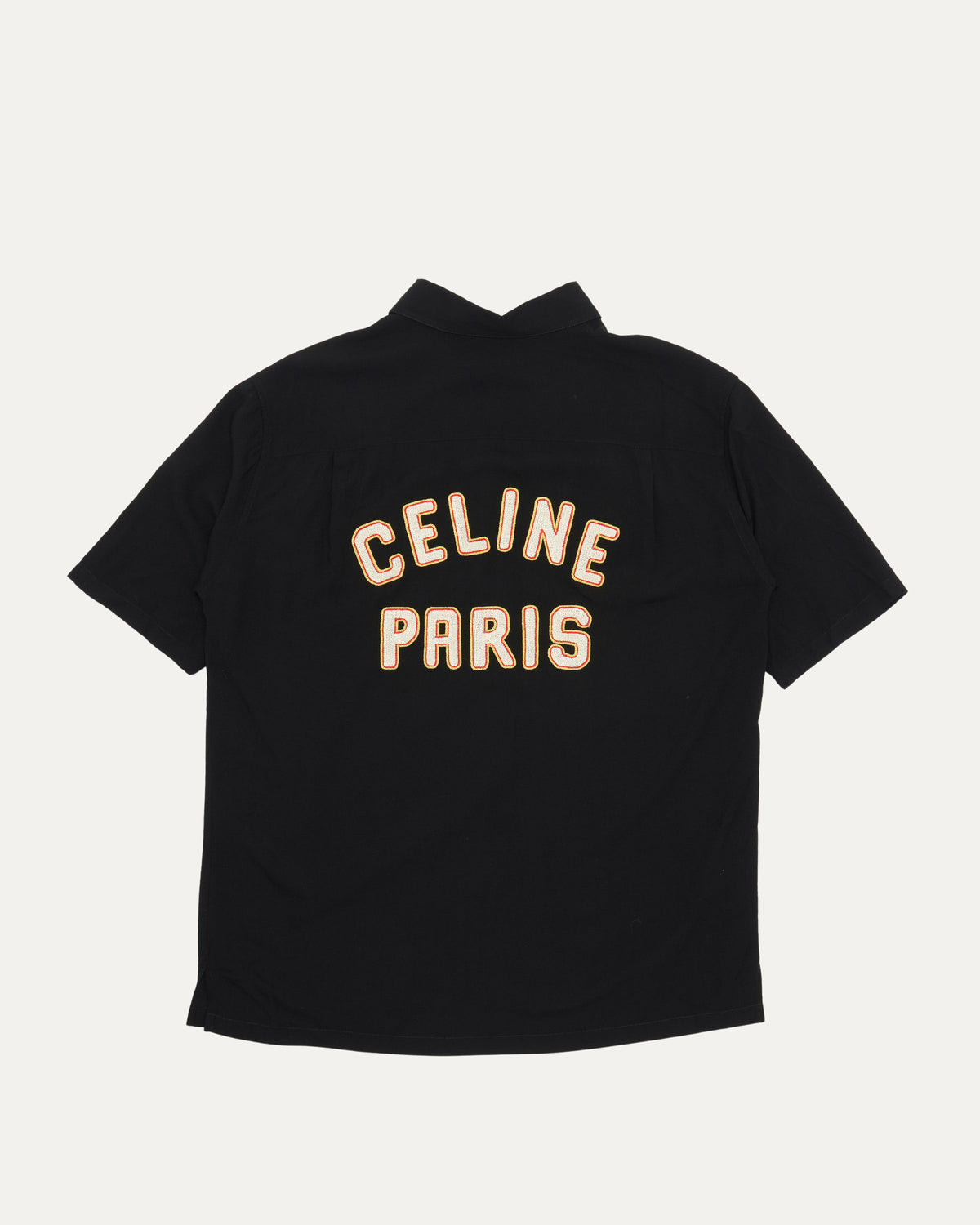 Camp Collar Applique Shirt