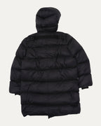 FW22 Strobe Leather Pocket Puffer Coat