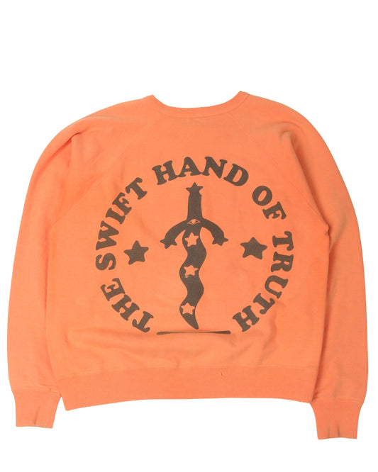 Justice The Swift Hand of Truth Sweatshirt
