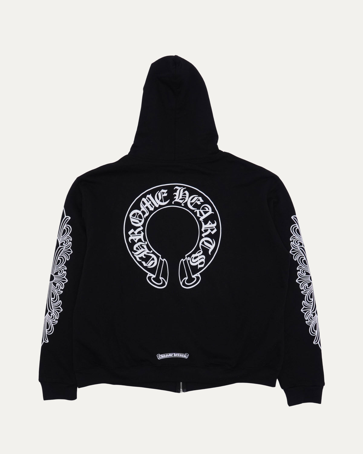 Thermal Lined Horseshoe Logo Zip Up Hoodie