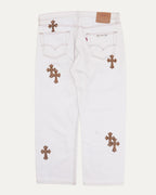 Levi's 501 Cross Patch Jeans