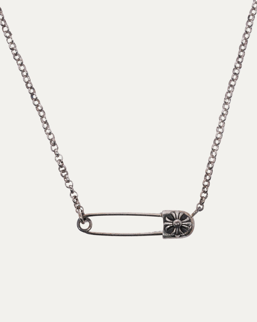 Safety Pin Necklace