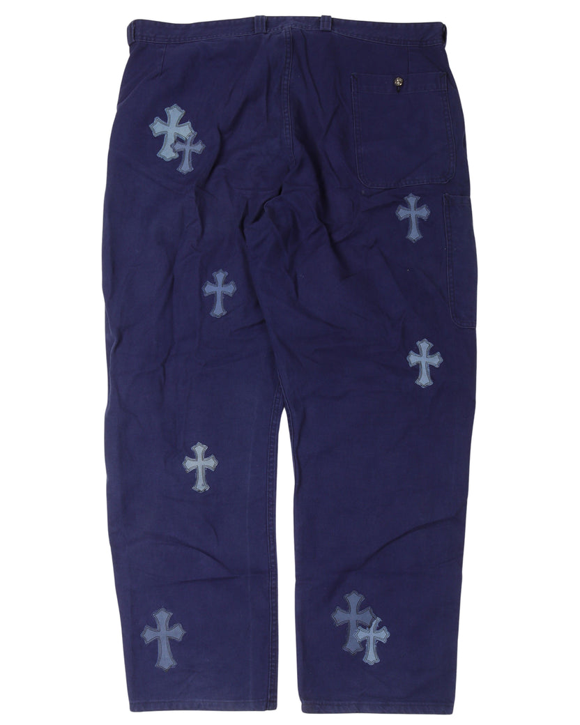 Cross Patch Carpenter Pants