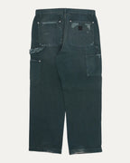 Distressed Double Knee Paint Pants