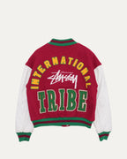 International Stussy Tribe Varsity Jacket