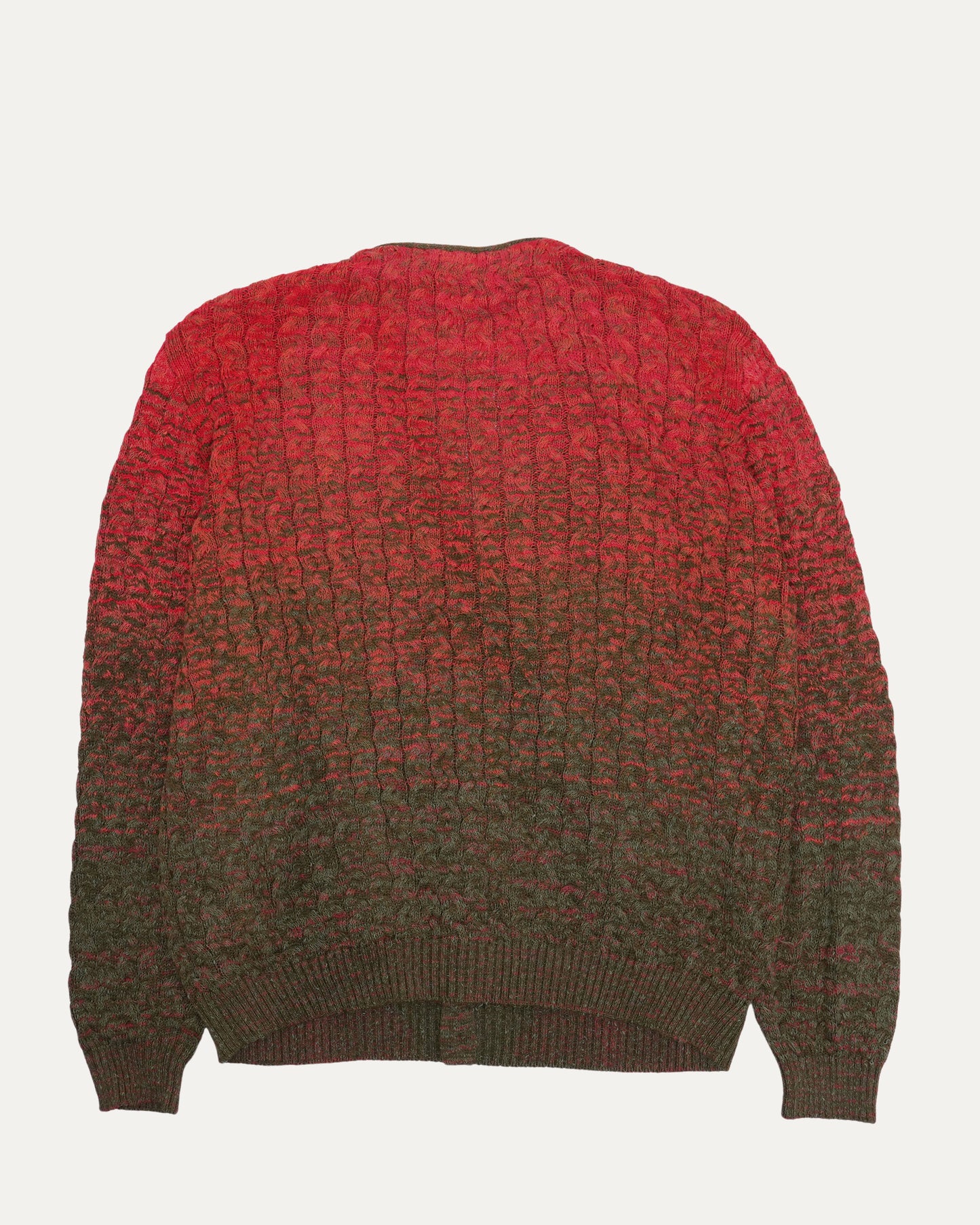 Cable Knit Cardigan Sweater