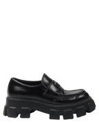 Monolith Brushed Leather Loafers