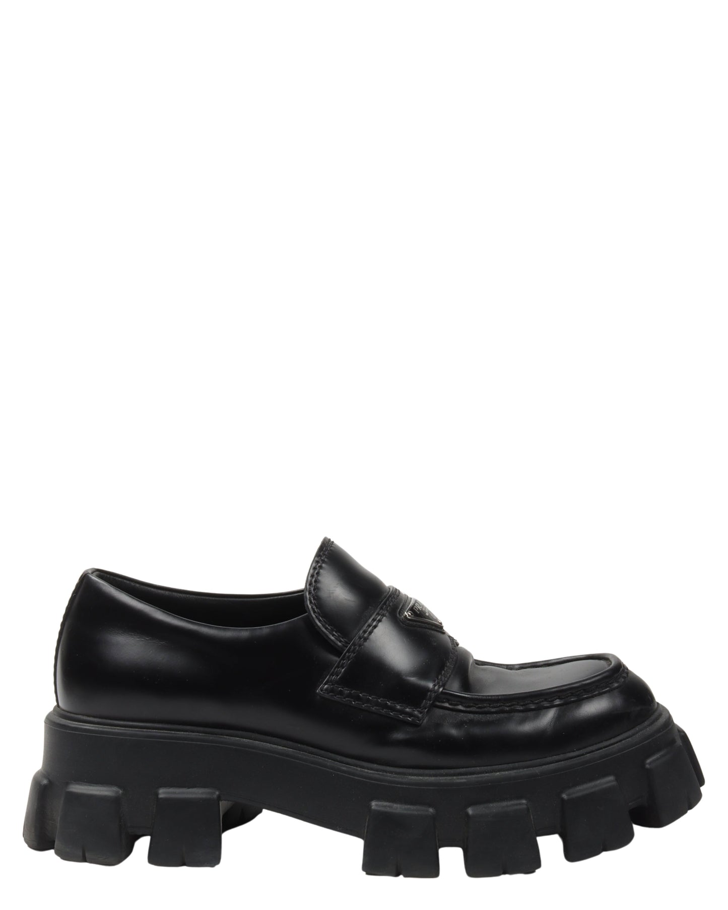 Monolith Brushed Leather Loafers