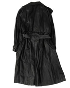 Lamb Leather Trench Coat