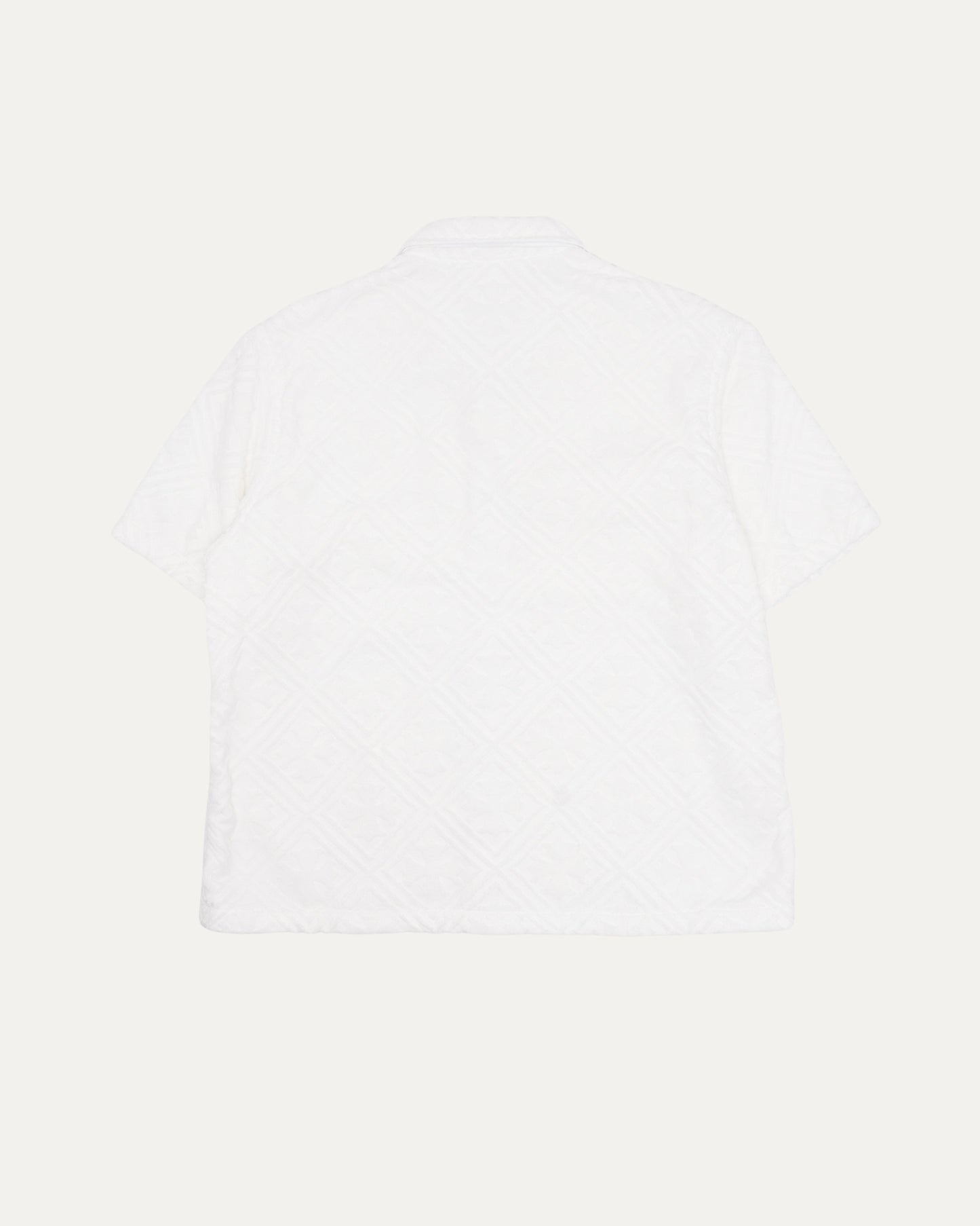 Terry Cloth Short Sleeve Shirt