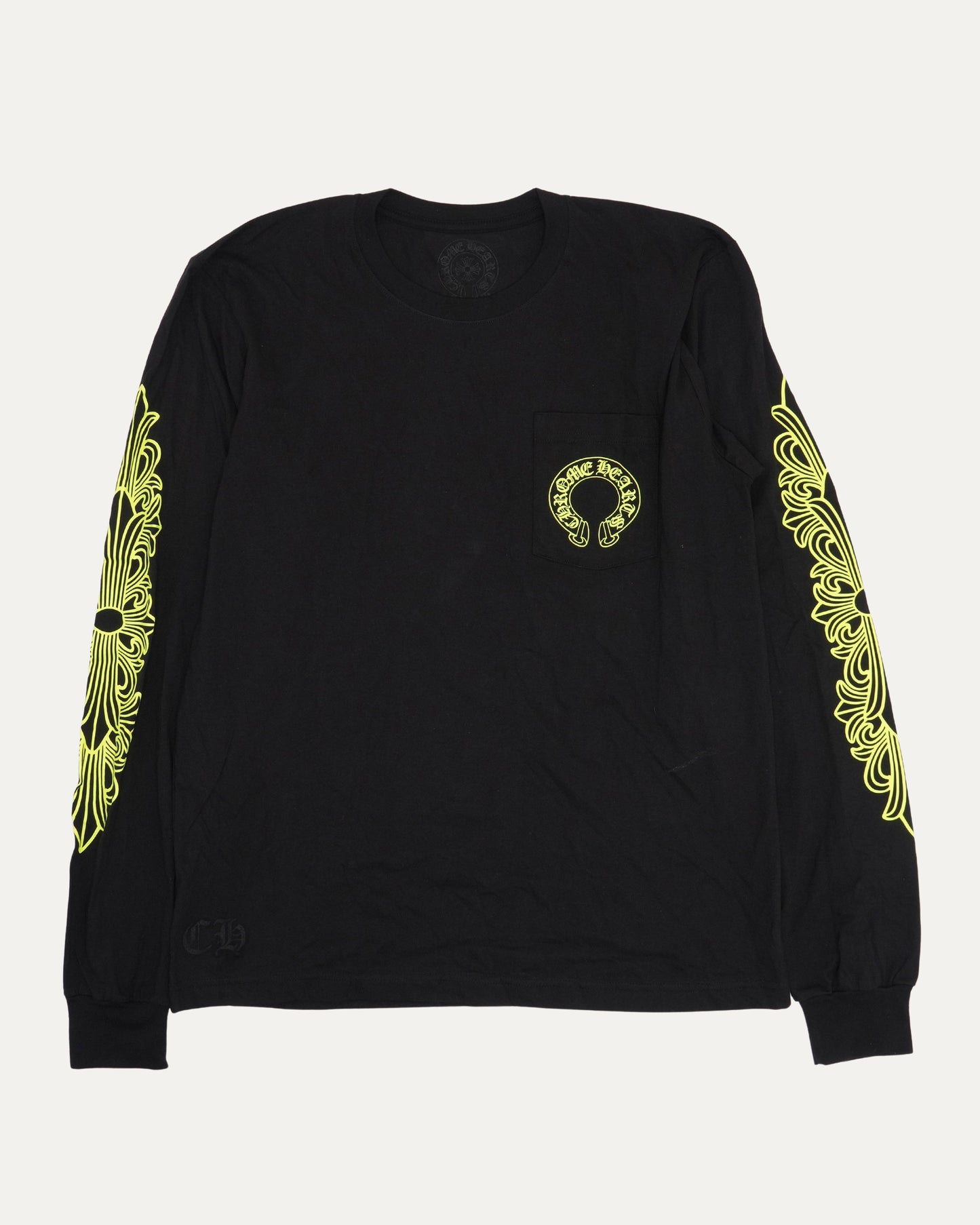 Horseshoe Logo Long Sleeve Pocket T-Shirt