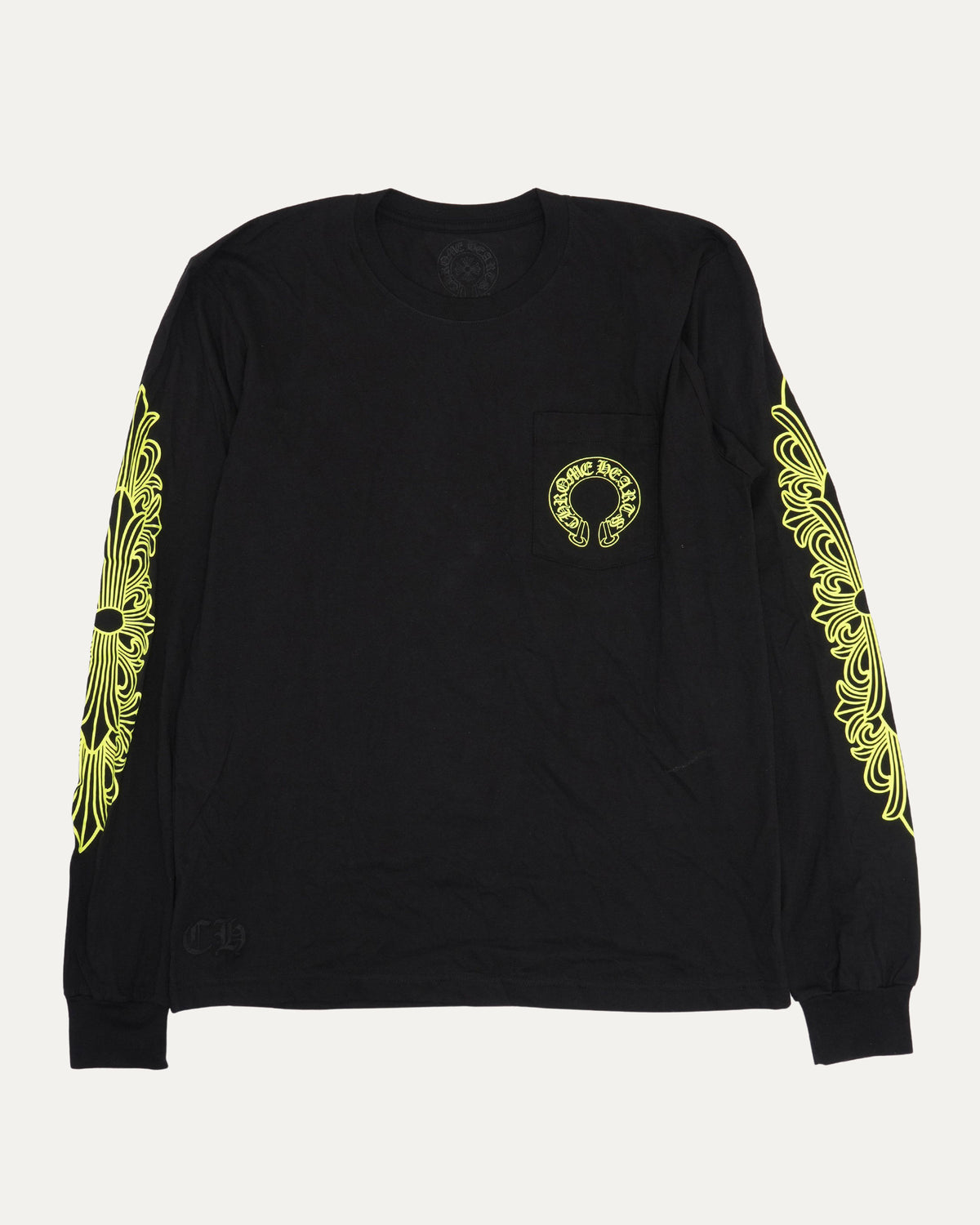 Horseshoe Logo Long Sleeve Pocket T-Shirt