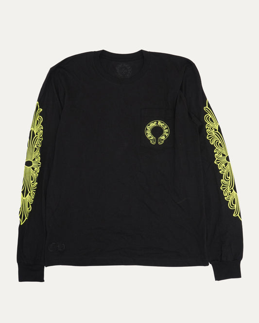 Horseshoe Logo Long Sleeve Pocket T-Shirt