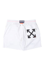 Diagonal Logo Swim Shorts