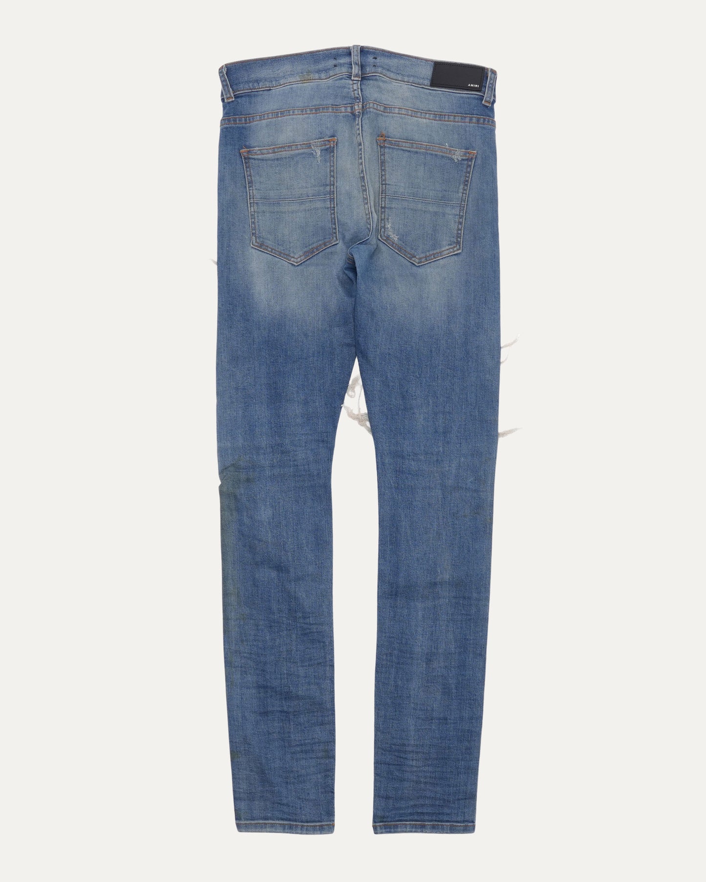 Repaired Distressed MX1 Jeans