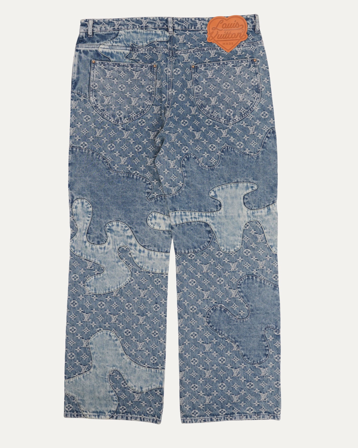 Nigo Monogram Patchwork Jeans