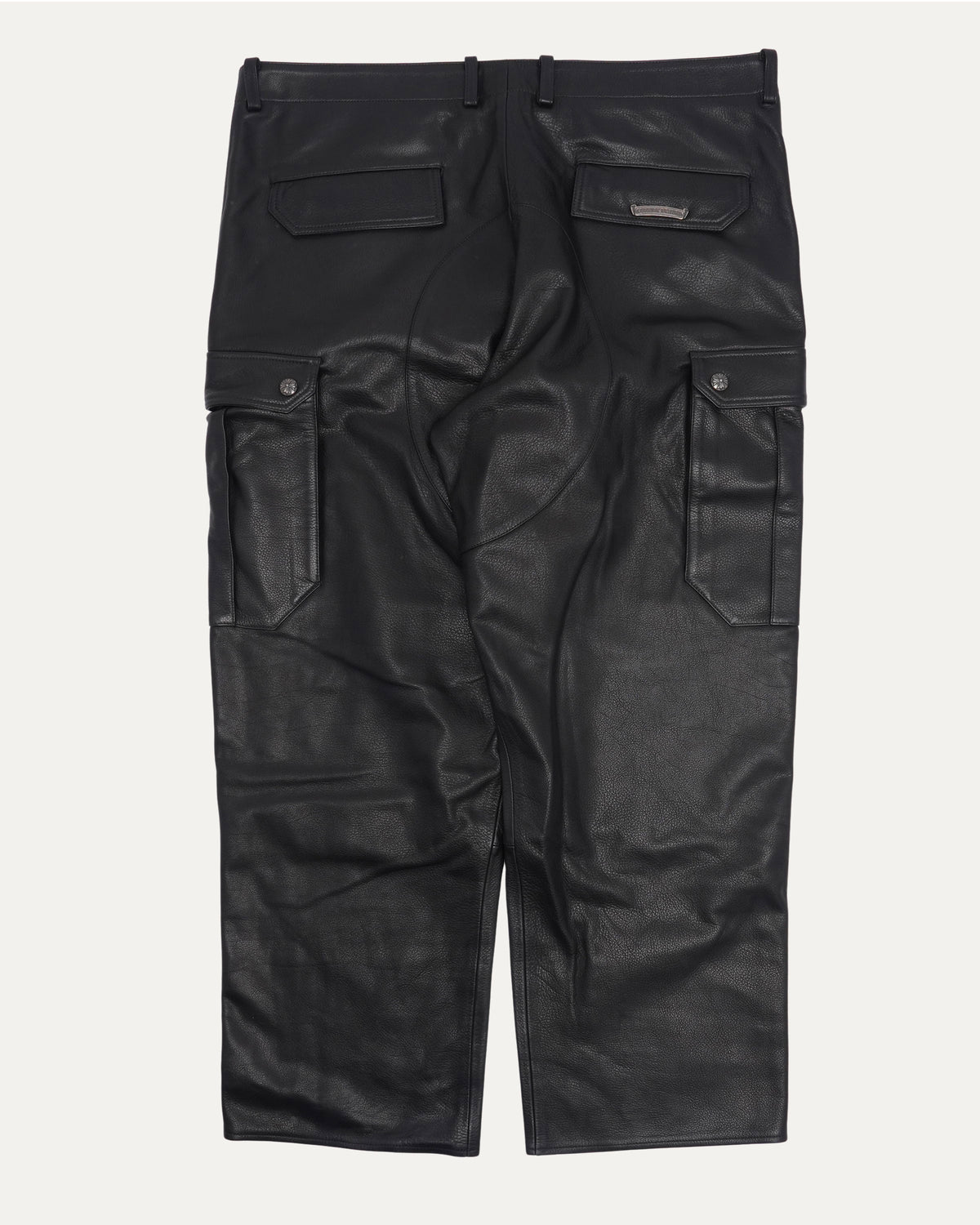 Leather Cargo Pants