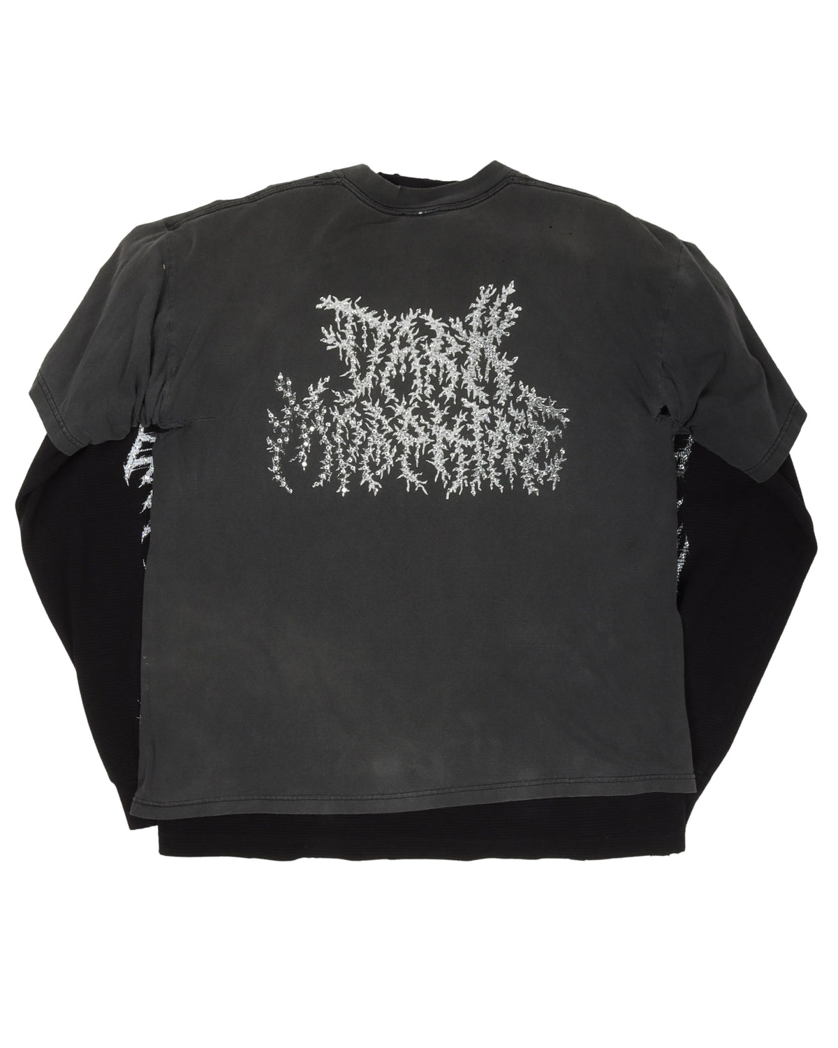 Justin Reed x Thrift Lord  T-Shirt Skull