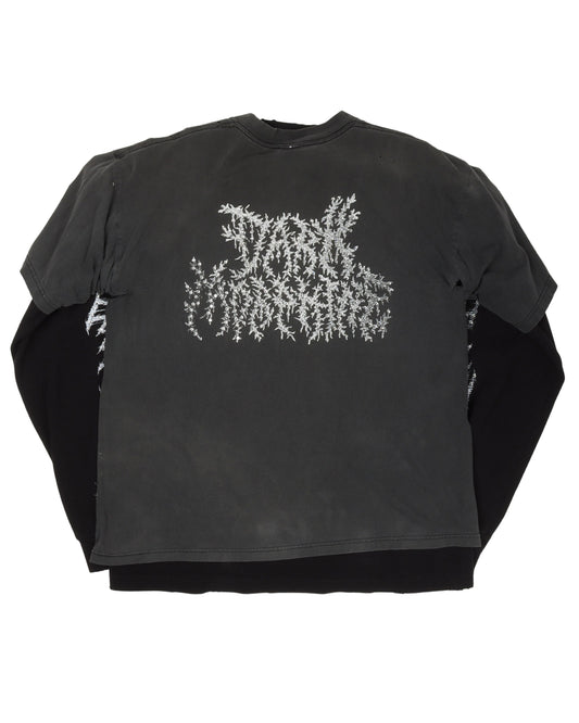 Justin Reed x Thrift Lord  T-Shirt Skull