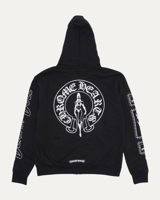 Deadly Doll Vine Dagger Zip Hoodie