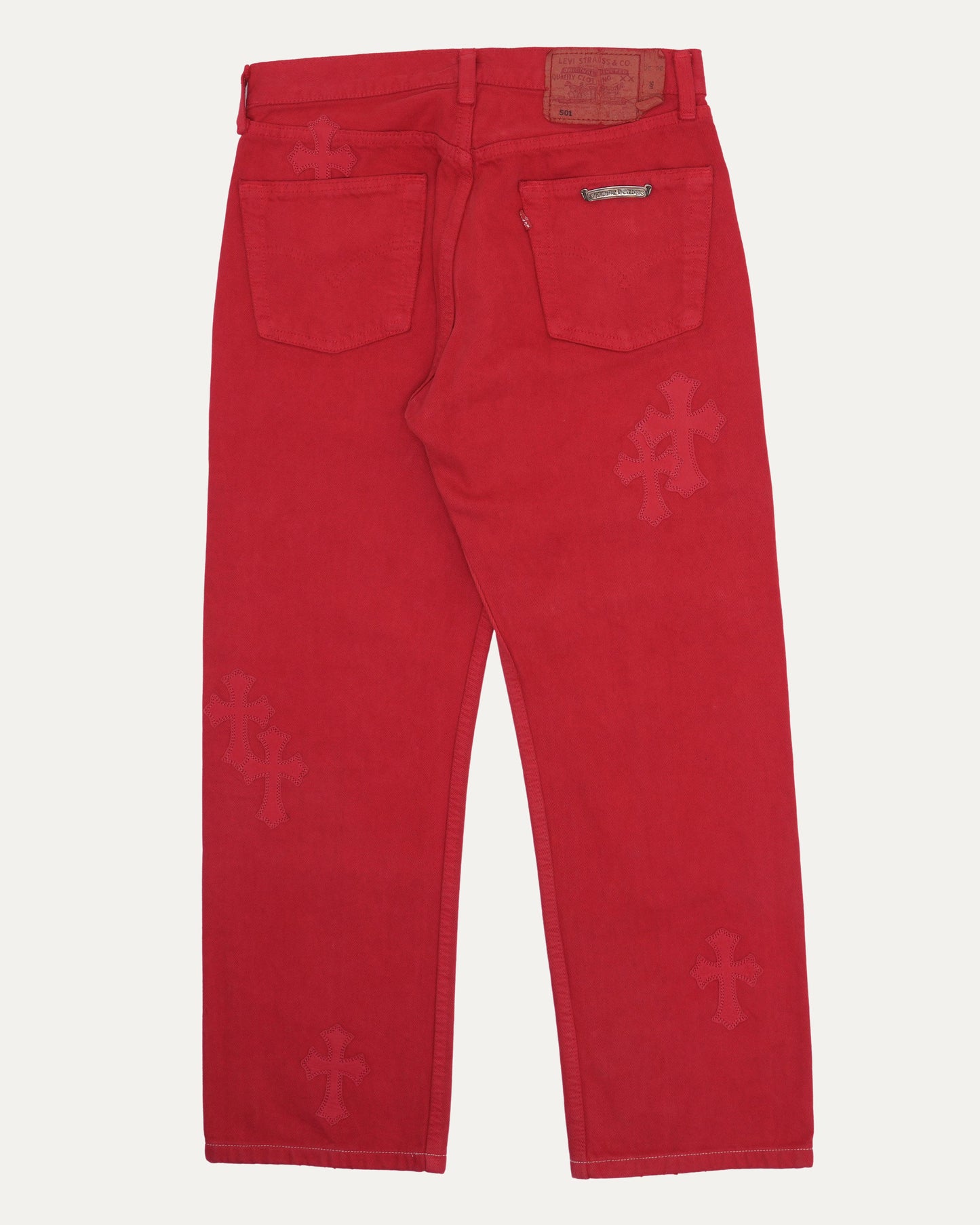 Levi's 501 Cross Patch Jeans