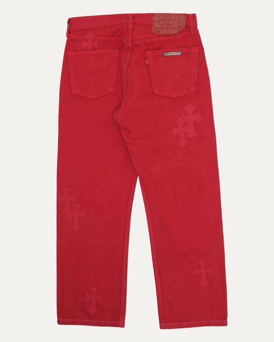 Levi's 501 Cross Patch Jeans