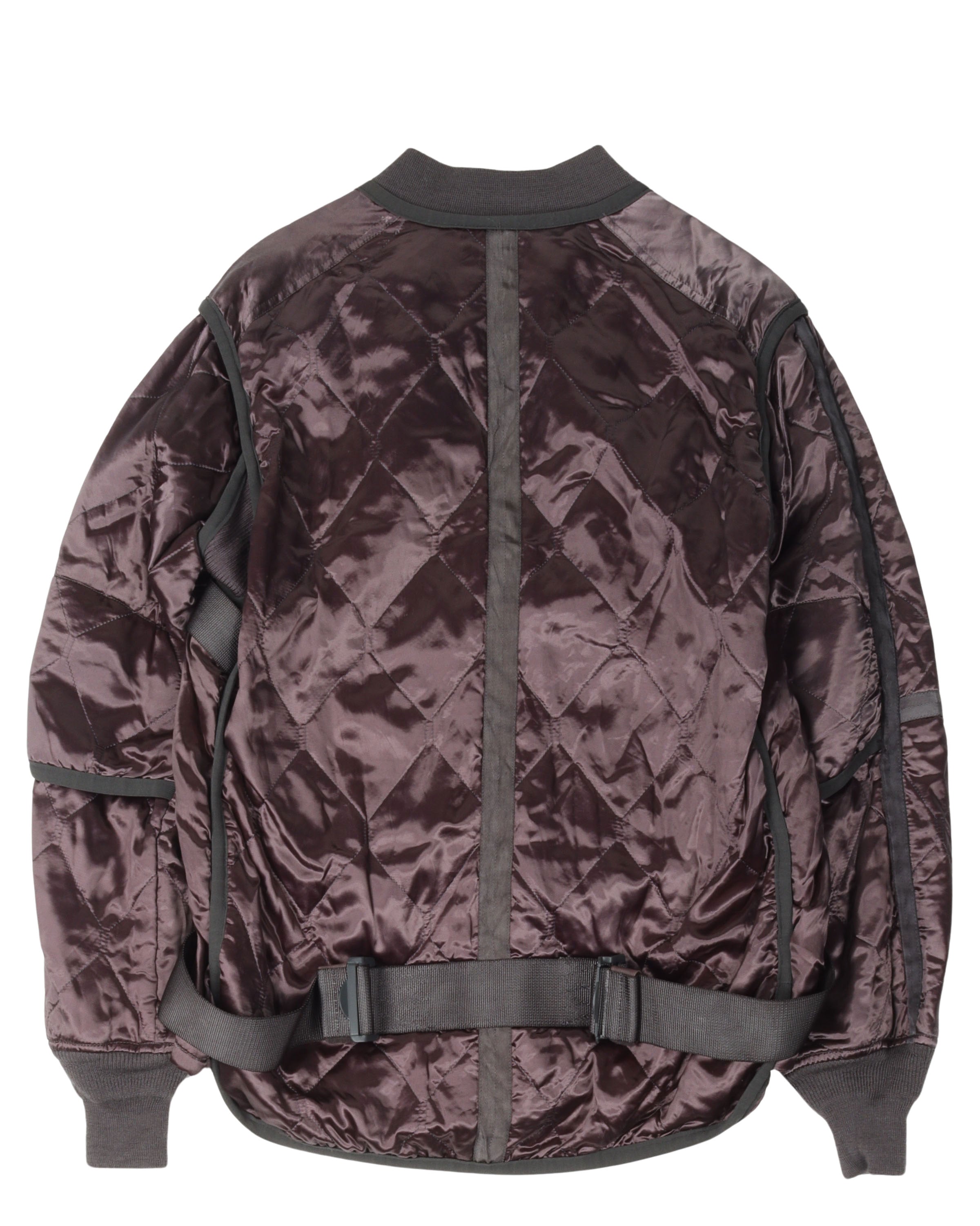 AW01 Quilted Bomber Jacket