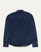 Denim Cross Patch Shirt