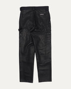 Fleur Knee Leather Carpenter Pants