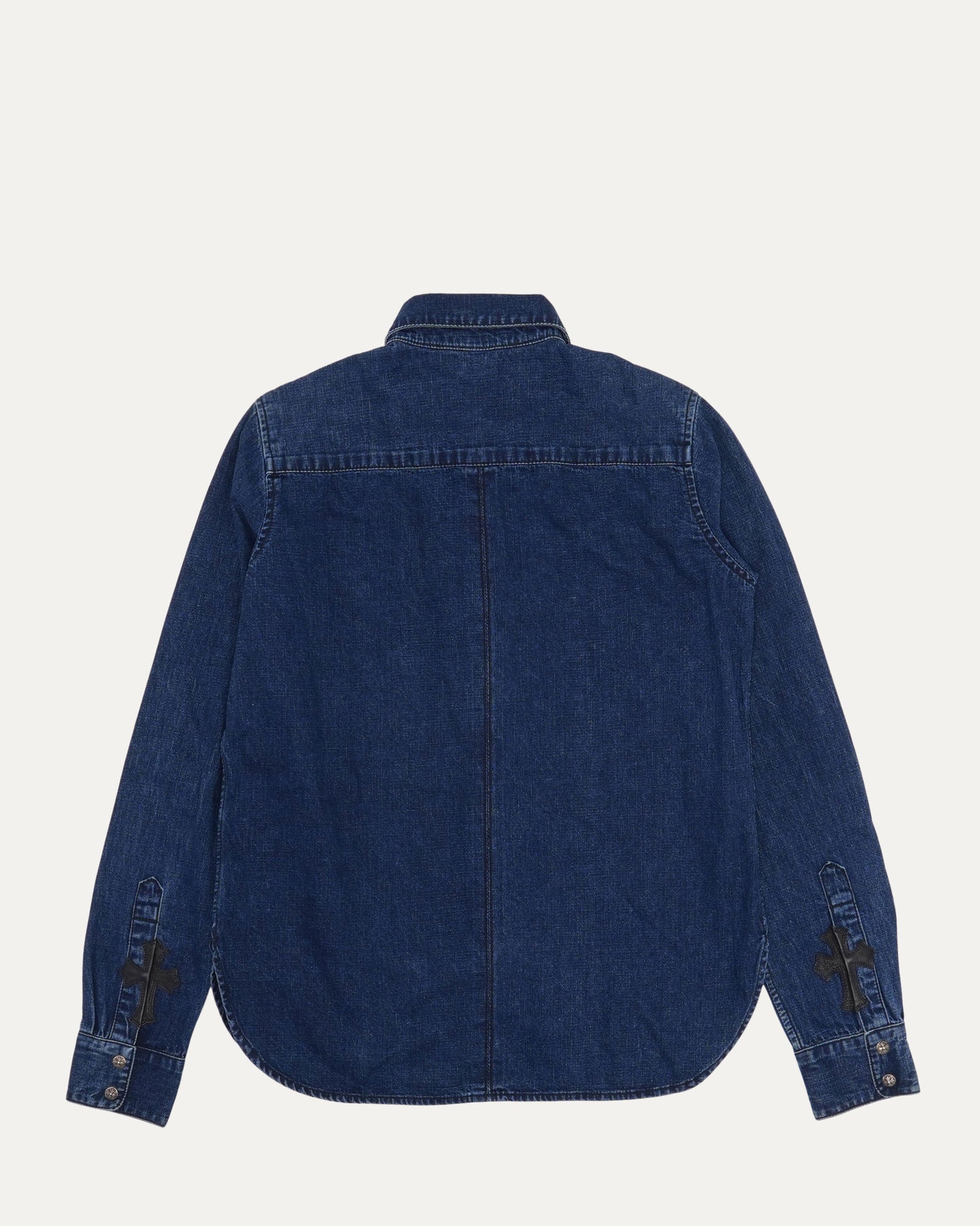 Cross Patch Denim Shirt