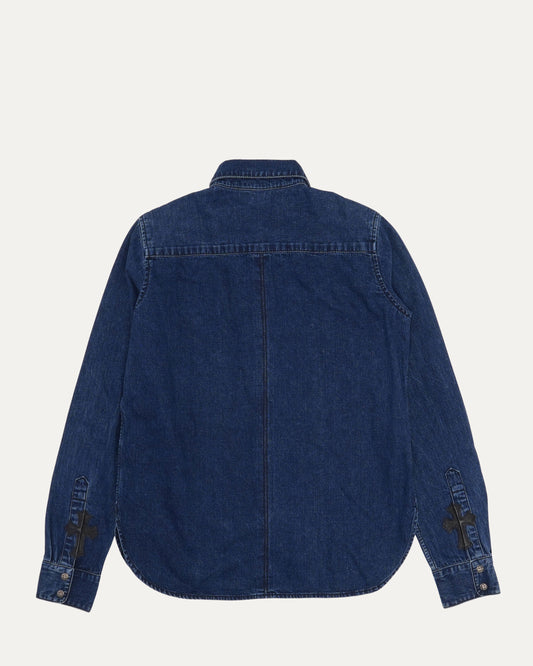 Cross Patch Denim Shirt