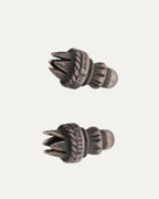 Silver Bolo Tie Lace Tips