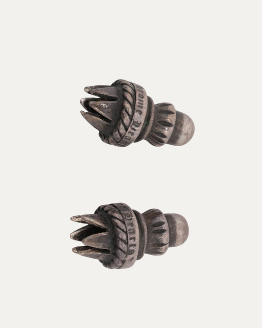 Silver Bolo Tie Lace Tips