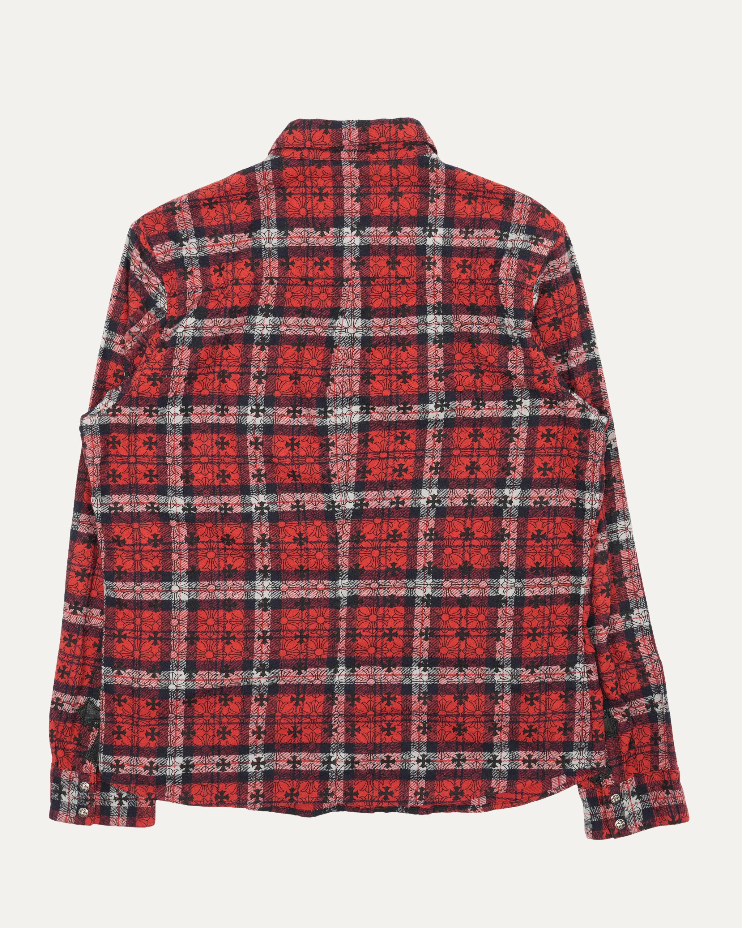 Cross Patch Flannel Shirt