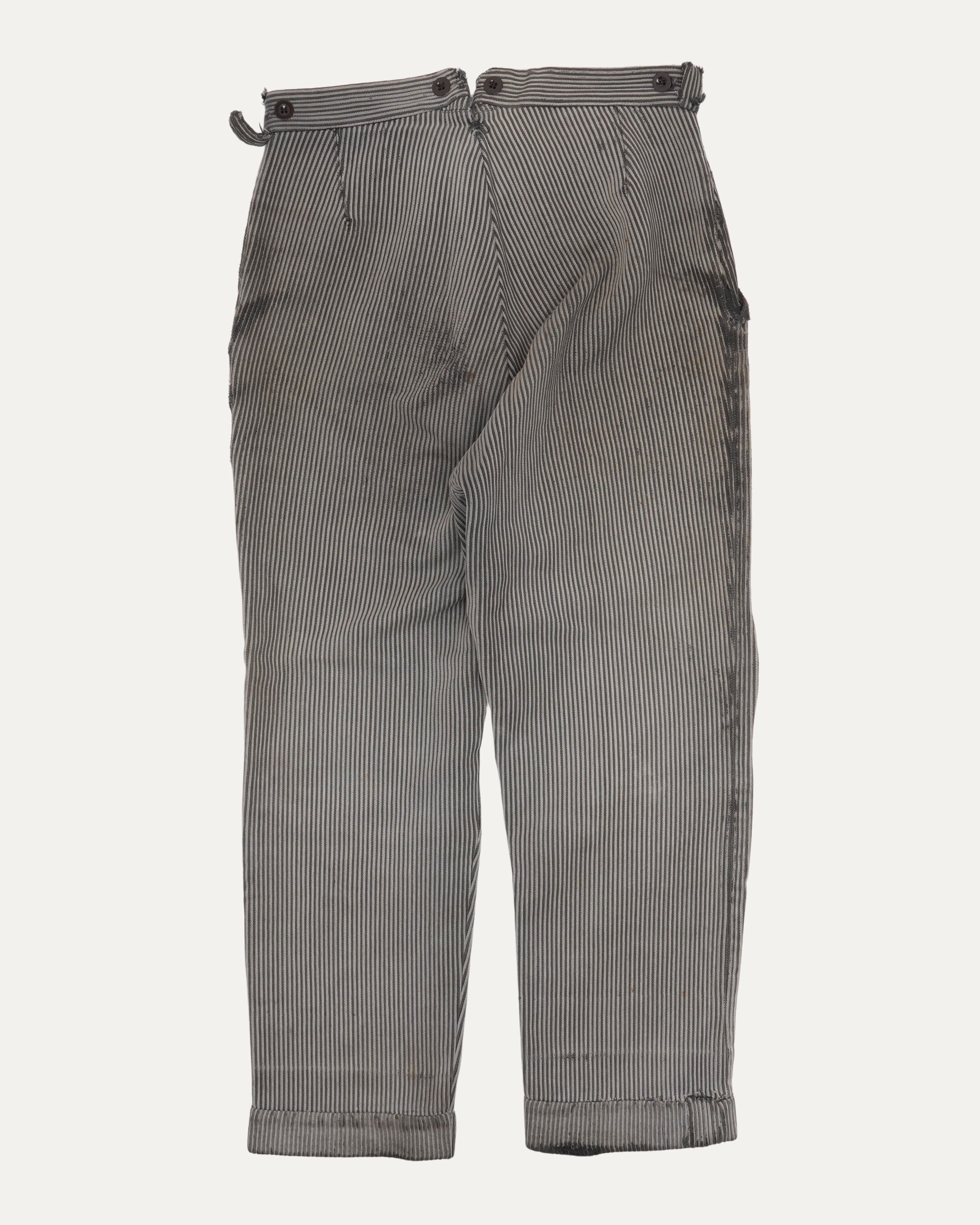 Vintage Striped Prisoner Pants – Justin Reed