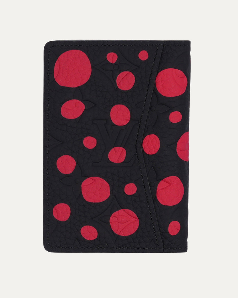 Yayoi Kusama Debossed Monogram Painted Dots Pocket Organizer