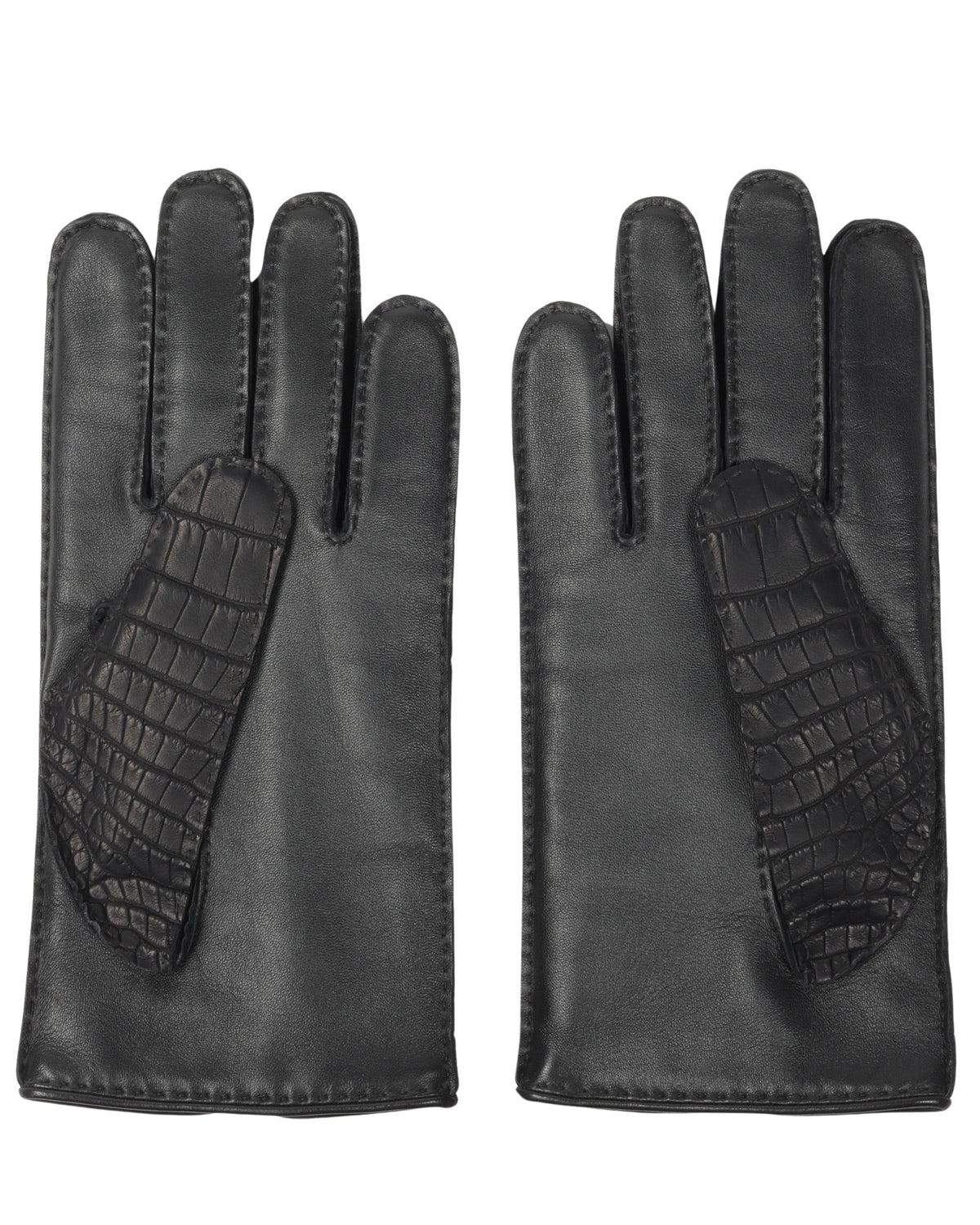 Alligator Leather Gloves