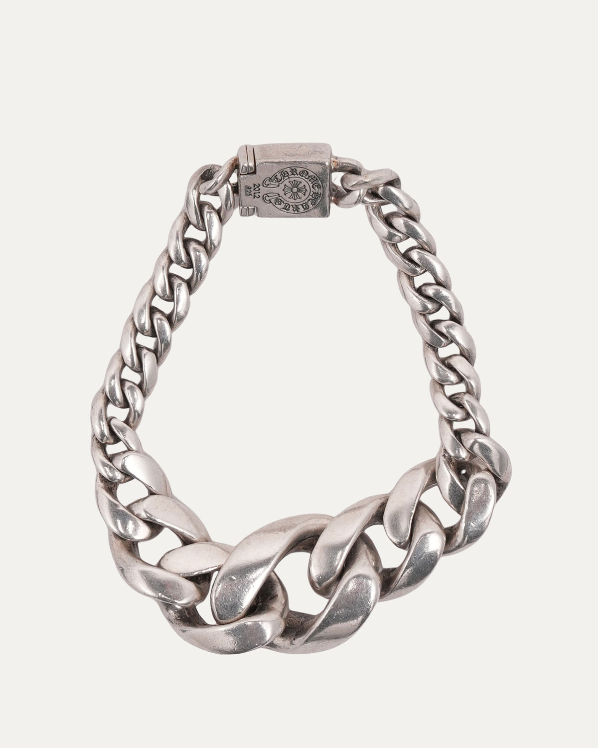 Tapered Cuban Link Box ID Bracelet