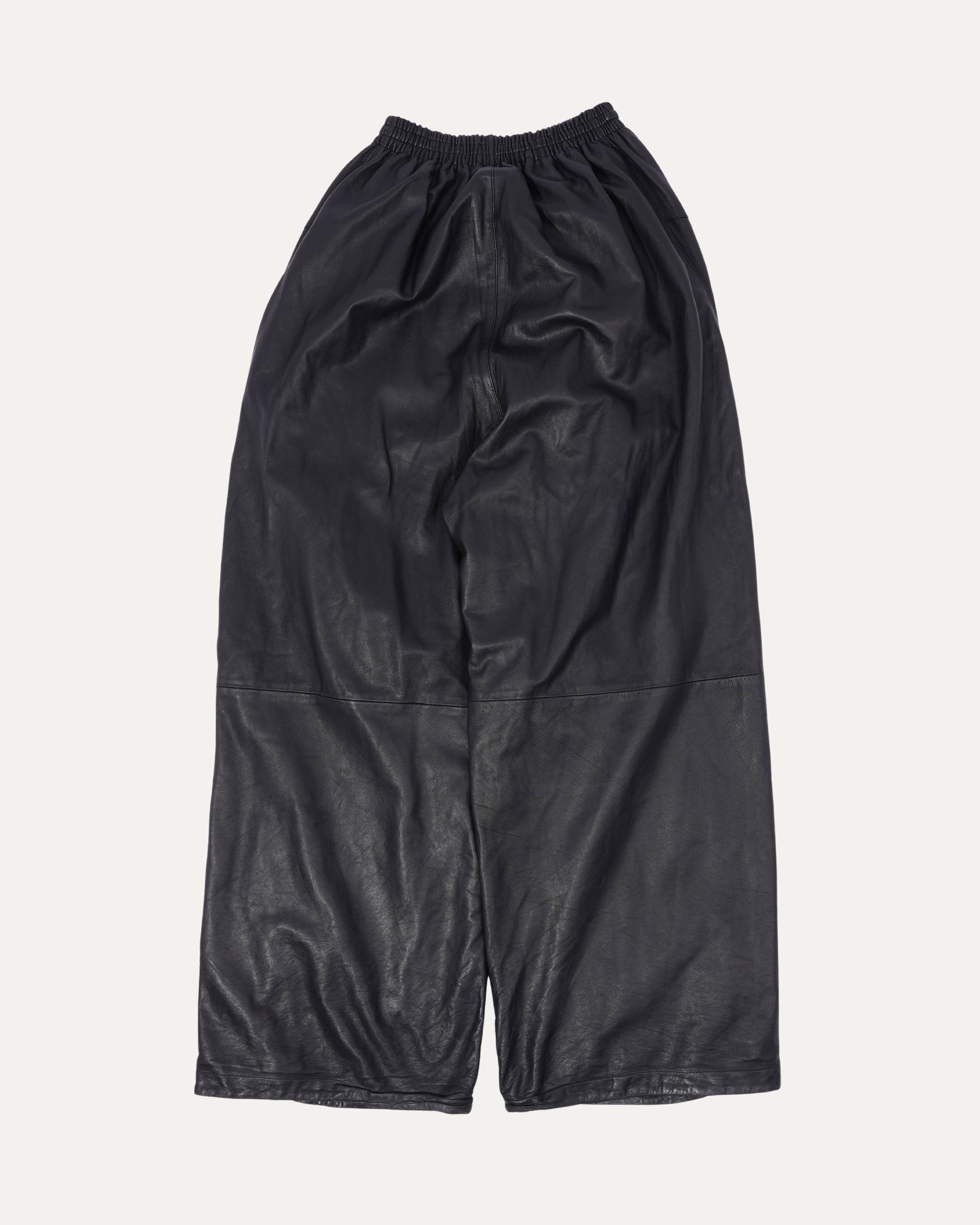 3B Leather Track Pants