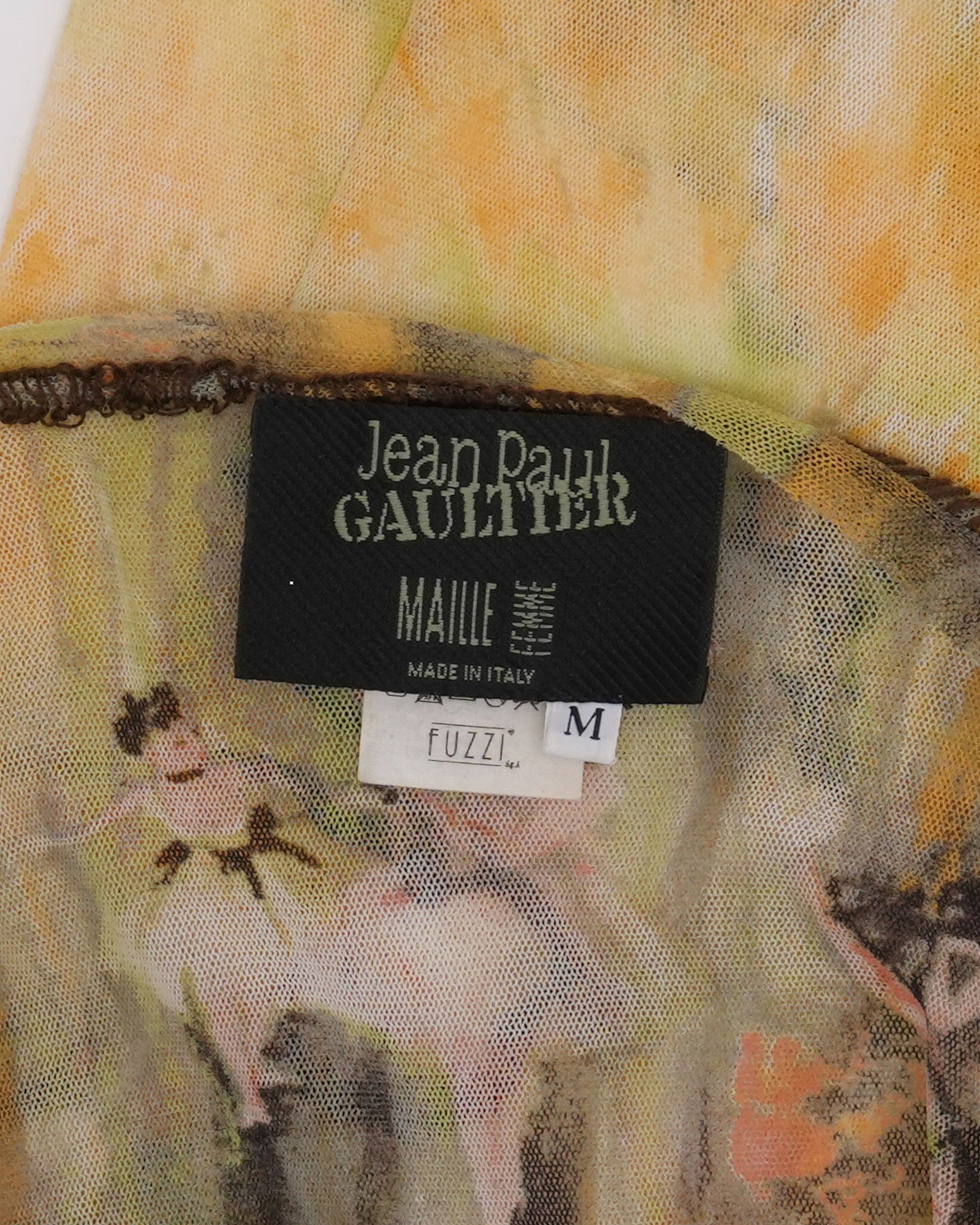 SS 2004 Degas Print Micro Mini Dress