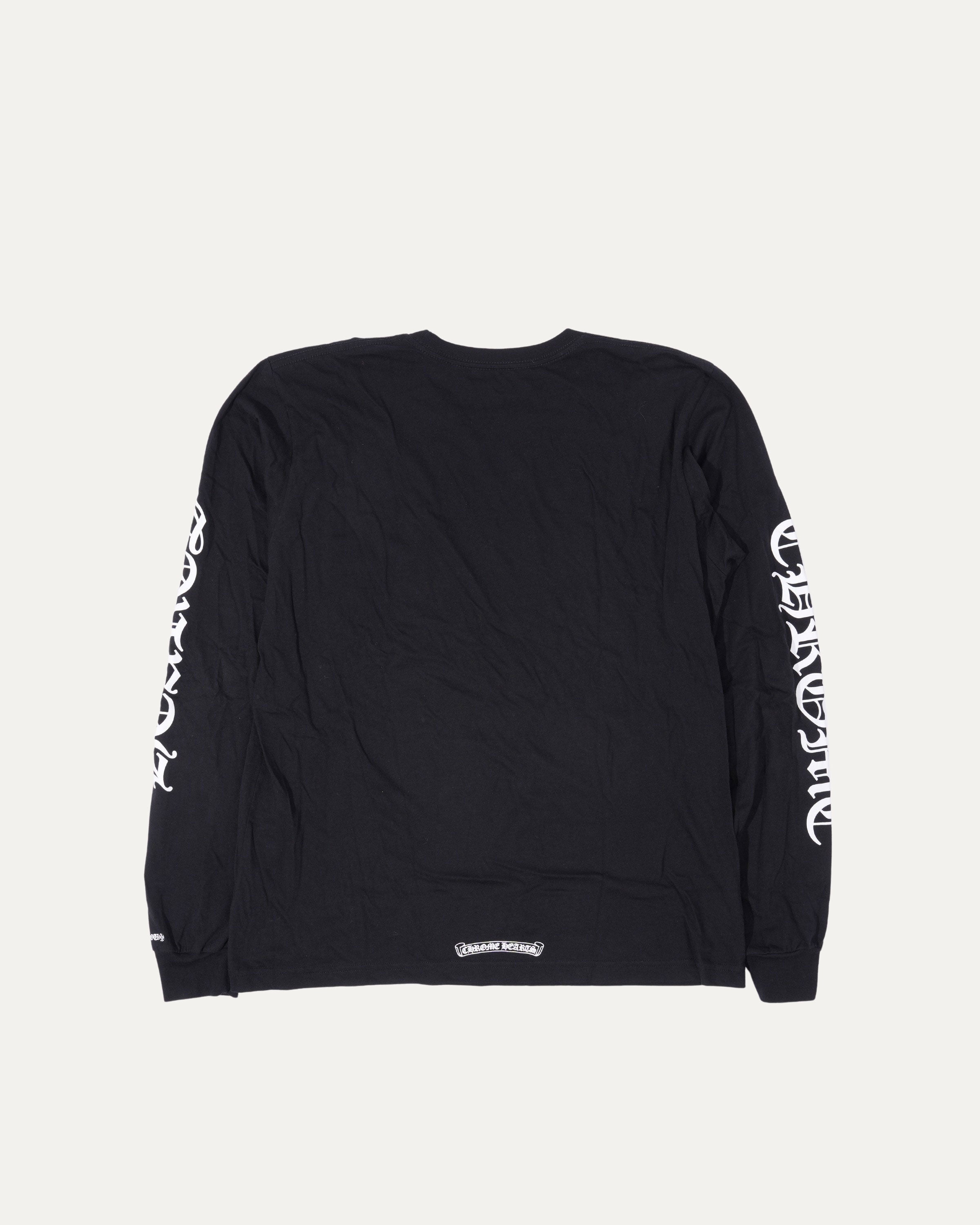 Neck Logo Long Sleeve T-Shirt