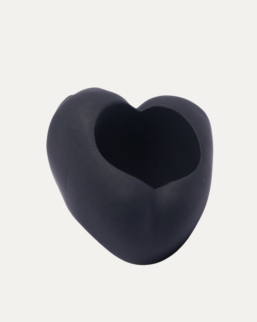 Silachrome Heart Ring